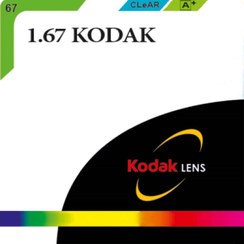 تصویر عدسی طبی آنتی رفلکس کداک لنز1.67 kodak lens 1.67