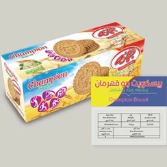 تصویر بیسکویت جمانه قهرمان جو سبوس دار+شیره خرماو تزیین کنجد بیسکویت و ویفر 1000 گرم ببم جو سلوس دار با شهد توت و شیره خرما