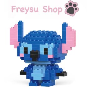 تصویر لگو استیج آبی مدل استیچ 