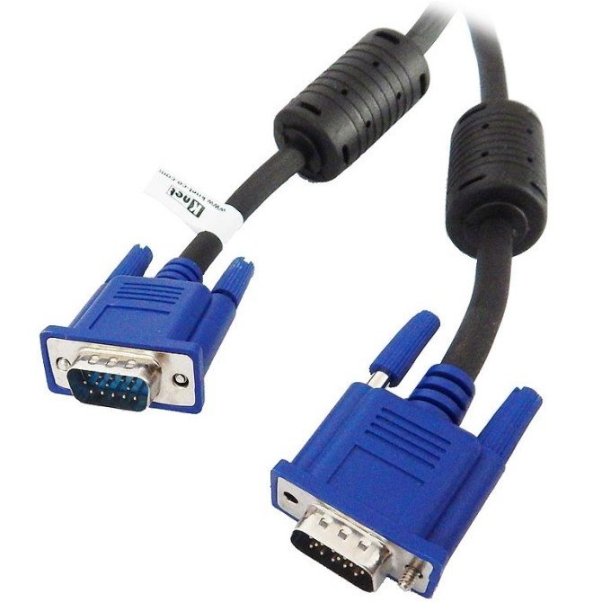 Cable VGA 1.5 Mts – Doble click unilago