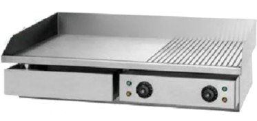 تصویر گریل برقی تخت و شیار دار 75 سانتی استار Star 75cm grill