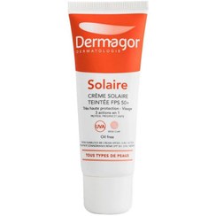 تصویر کرم ضدآفتاب رنگی درماگور مدل Solaire 