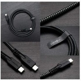 تصویر کابل تبدیل USB-C به USB-C انرجیا مدل Fibratough به طول 1.5 متر ا ENERGEA FibraTough USB-C to USB-C Cable (1.5m) ENERGEA FibraTough USB-C to USB-C Cable (1.5m)
