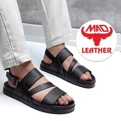 تصویر صندل مردانه چرم ماد مدل الکس Alex Sandal MAD Leather 