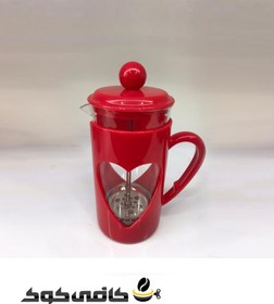 تصویر فرنچ پرس قلبی ۳۵۰ سی سی 