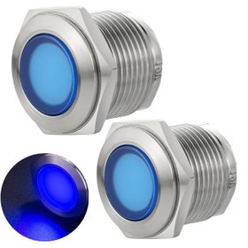 تصویر چراغ سیگنال مدل 220V BL 12mm 