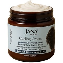 تصویر کرم فر کننده مو جانا بیوتی مناسب آقایان حجم 380 میل 