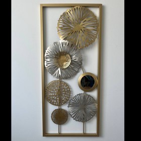 تصویر دیوارکوب قاصدک فلزی 