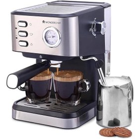 تصویر اسپرسو ساز Unique مدل UXP-147 آمپردار Espresso machine Unique UXP-147