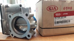 تصویر دریچه گاز کامل هیوندای توسان و النترا اصلی فابریک جیینون پارت 35100 2E100 