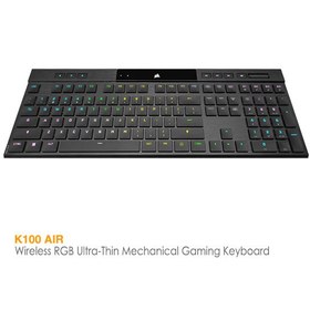 تصویر کیبورد بی سیم مکانیکال گیمینگ کورسیر Corsair K100 AIR RGB 