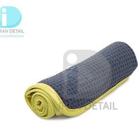 تصویر دستمال مایکروفایبر مخصوص شیشه ورک استاف مدل Work Stuff Zephyr Waffle Towel 