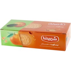 تصویر بیسکویت با طعم پرتقال شیررضا 600 گرم Shirreza orange flavored biscuits 600 grams