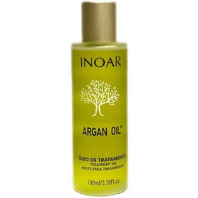 تصویر روغن آرگان اینوآر برزیلی INOAR (وگان) اصلی و تضمینی Inoar Argan Oil System-100ml