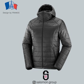 تصویر کاپشن کلاهدار مردانه سالومون Salomon Outline Hooded Jacket LC2121700 