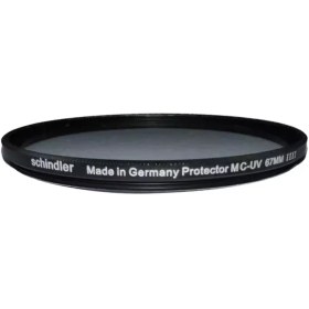 تصویر فیلتر لنز یو وی 67 میلیمتر اشنایدر Schindler GREEN COTING MC-UV 67mm Filter 