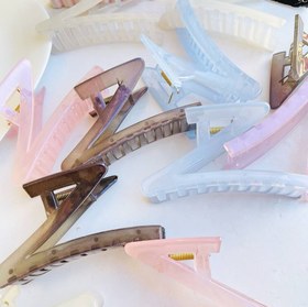 تصویر کلیپس سر مدل Z یخی - مشکی 