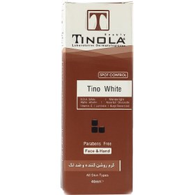 تصویر كرم ضد لك و روشن كننده پوست 40 میلی لیتر تینولا ا Tinola Beauty Spot Control Cream Tinola Beauty Spot Control Cream