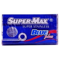 تصویر تیغ یدک اصلاح سوپرمکس مدل پلاس بسته 10 عددی 