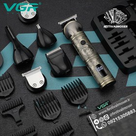 تصویر خط زن صفر زن وی جی ار VGR V-106 ا hair trimmer VGR V-106 hair trimmer VGR V-106