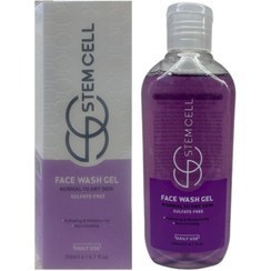 تصویر ژل شستشوی صورت مخصوص پوست نرمال تا خشک استم سل Face Wash Gel For Normal To Dry Skin Stem Cell 