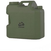 تصویر گالن آب 20لیتری چندحالته لایف کمپ - سبز ارتشی Life camp gallon