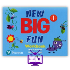 تصویر کتاب نیو بیگ فان 1 | New Big Fun 1 + کتاب کار New Big Fun 1 student's book + workbook