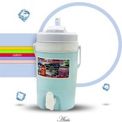 تصویر کلمن 2 لیتری دو شیر جام ترموس 