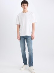 تصویر شلوار جین فاق نرمال راسته مردانه | دفاکتو Defacto E5427AX25SP 