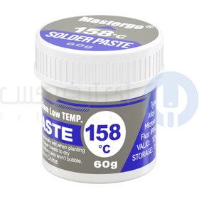 تصویر خمیر قلع 60 گرمی 158 درجه مسترگو Mastergo 