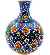تصویر گلدان میناکاری Enamel vase