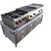 تصویر گریل صنعتی فست فود 