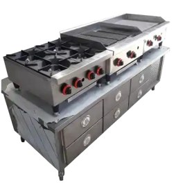 تصویر گریل صنعتی فست فود 