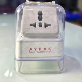 تصویر تبدیل برق 3 به 2 آیبک الکتریک مدل M120 Aybak Electeric M120 Power Plug Adapter