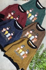 تصویر بلوز وشلوار پسرانه بیسکویتی 