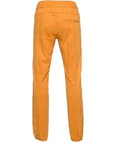 تصویر شلوار جین کشی با پارچه چین‌دار نارنجی برند Tommy Hilfiger Pleated Fabric Mix Jogger Orange