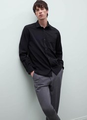 تصویر پیراهن آستین بلند راسته مردانه | دفاکتو Defacto D8713AX25SP 