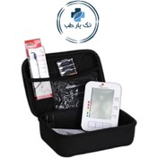 تصویر فشارسنج سخنگو سه زبانه همراه با ترمومتر LD579 zenithmed LD579 digital blood pressure monitor