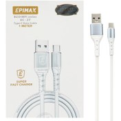 تصویر کابل فست شارژ Epimax EC-27 5A 1m Type-C Epimax EC-27 5A 1m USB To Type-C Cable