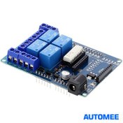 تصویر شیلد رله برای آردوینو - Relay Shield For Arduino 