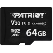 تصویر کارت حافظه‌ microSDXC پاتریوت استاندارد UHS-1 مدل LX Series ظرفیت 64 گیگابایت 