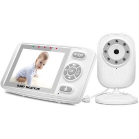 تصویر دوربین بیسیم بهمراه مانیتور Video Wireless Baby Monitor 