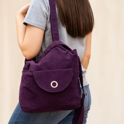 تصویر کیف دستی مخمل 