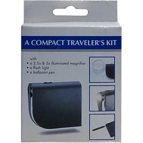 تصویر ذره بین کامار کامار مدل LO224A A Compact Travelers Kit LO224A