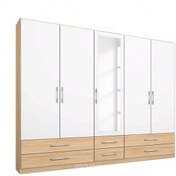 تصویر کمد لباس آینه دار بزرگ فوبورو مدل KB430 