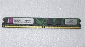 تصویر رم 2 گیگ DDR2 اصلی دو طرف چیپ KINGSTON 