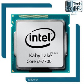 تصویر پردازنده مرکزی اینتل سری Kaby Lake مدل Core i7-7700 Intel Core™ i7-7700 Processor CPU