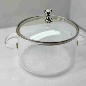 تصویر قابلمه پیرکس خرسی 