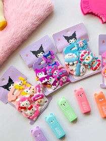 تصویر پک کش مو شمعی کرومی 