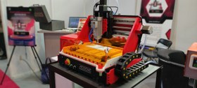 تصویر دستگاه CNC رومیزی دقت بالا مدل AcoCNC-4AL360 